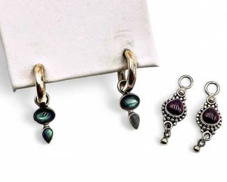 Doug Paulus 925 Sterling Silver Earrings