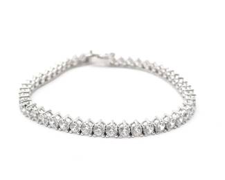 Sterling Silver 925 Tennis Bracelet