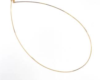 Gold Snake Chain Necklace
