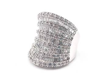 Sterling 925 Bella Luce Cubic Zirconia Statement Ring