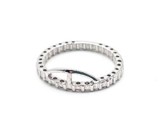 JCM Sterling Silver Cubic Zirconia Ring