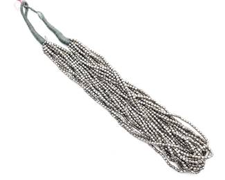 Vintage Multi-Strand Beaded Torsade Necklace