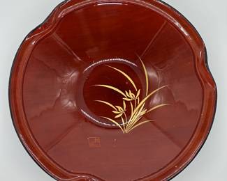 Pola Hand-Painted Japanese Resin Bowl