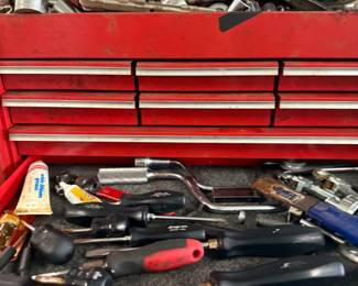 Craftsman tools and large tool chests