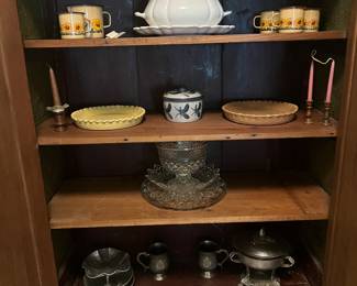 Glassware, aluminum, pottery- I think it’s Bybee.