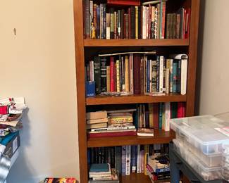 Books and bookcase