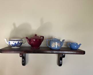 Vintage teapots