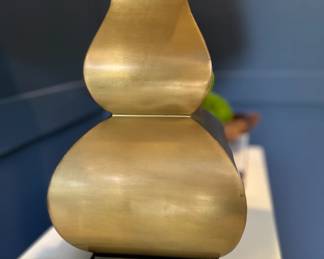 Brass designer table lamp
