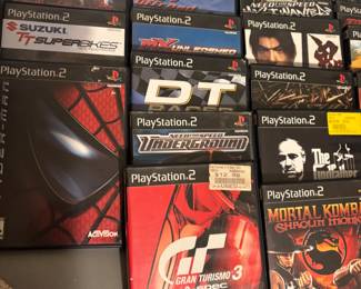 PS2 games prices range from $4.00 to $20.00