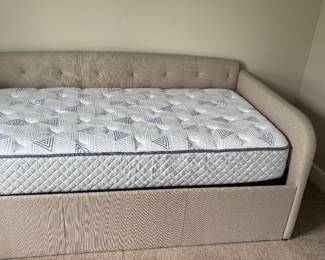 Twin Trundle Day Bed 27" x 46” x 83”-$450