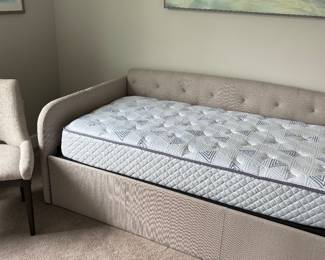 Twin Trundle Day Bed 27" x 46” x 83”-$450