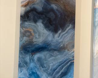 three panel print each 39” x 19 1/2”-$190 set
