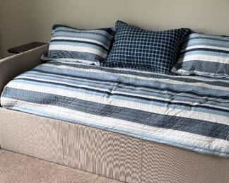 Twin Trundle Day Bed 27" x 46” x 83”-$450