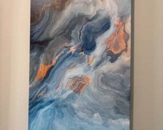 three panel print each 39” x 19 1/2”-$190 set