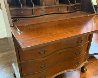 antique claw foot secretary WAS $350 NOW $125
