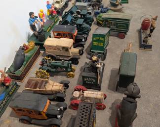 Wide assortment of vintage and mechanical banks available.
