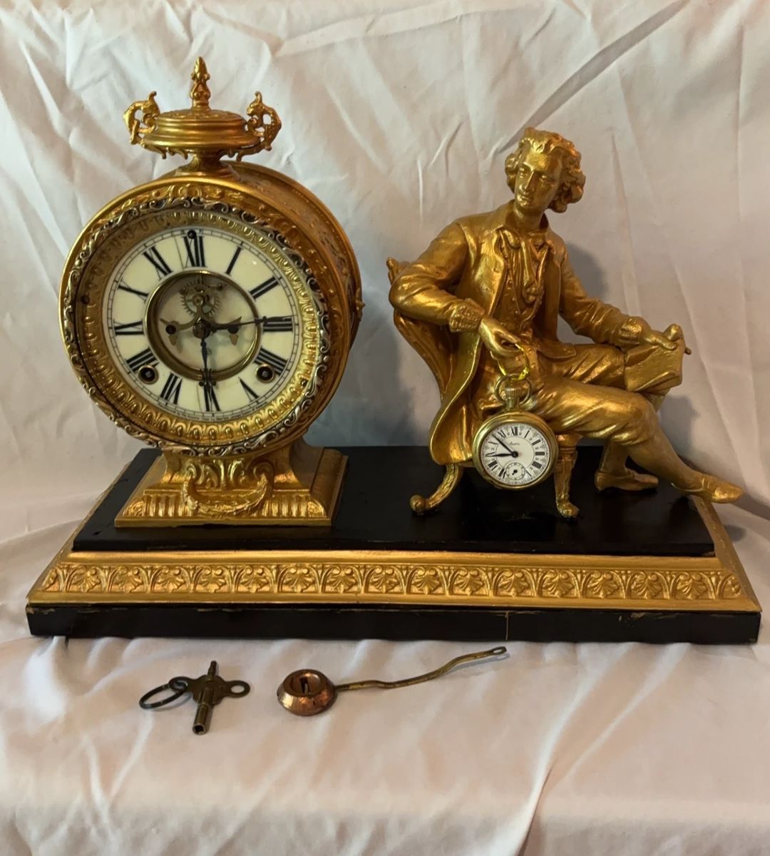 001 Ansonia Clock The Composer