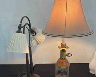 Vintage Eagle Table Lamp Double Table Lamp Adjustable