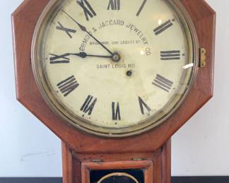 Mermod Jaccard St. Louis Wall clock