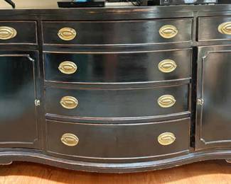 Hepplewhite Style Buffet, Antiqued 