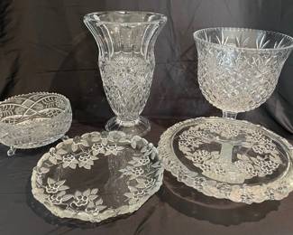 Crystal Pressed Glassware