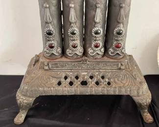 Antique Cast Iron Parlor Stove