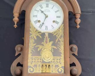Southern Clock Co. Ornate Wall Clock