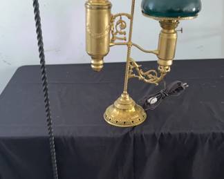 Vintage Student Lamp Lantern Holder