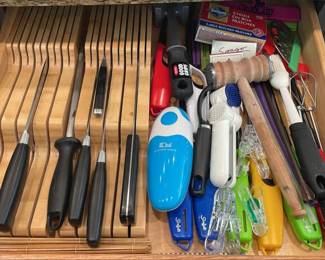 J.A. Henckels Knives, Utensils, Can Opener, Lighters, And More