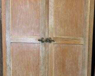 Particle Wood Storage Cabinet With Shelves