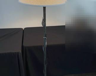 Rustic Leaf Floor Lamp 57 Tall