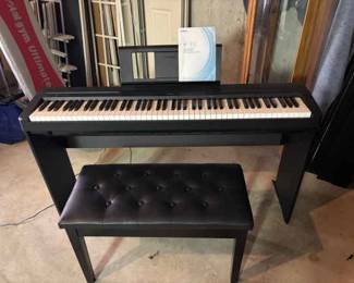 Yamaha Digital Piano P71  Cord  Pedal Included 