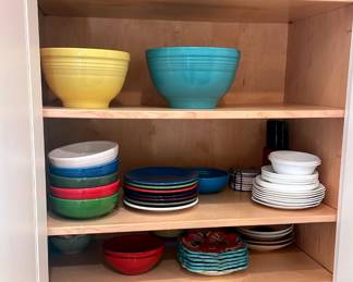 Variety Of Kitchen Plates, Bowls And More
