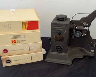 Keystone Projection Lamp Kodak Carousel Slide Trays