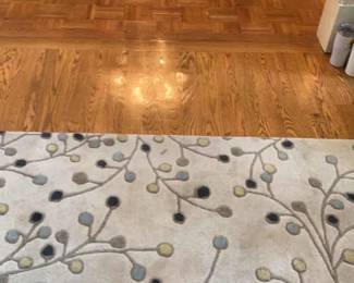 Surya Athena Runner 9 Square Rug, Handmade