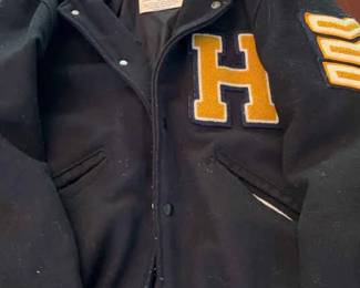 Womens Wool Letterman Jacket