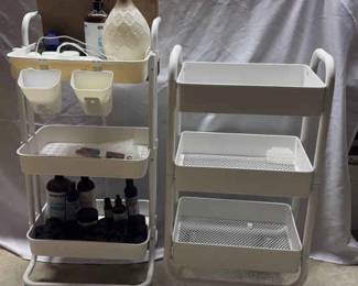 Three Tier Rolling Carts