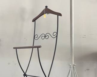 Vintage Coat Rack And Clothes Hanger