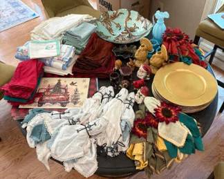 Placemats, Napkins And Antiques 