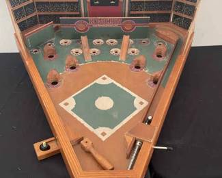 Wood Baseball Pin Ball Machine