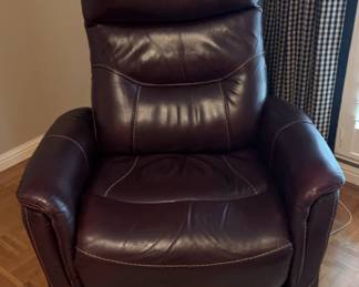 Electric Leather Style Recliner