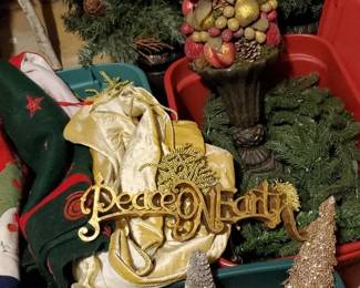 Xmas Trees, Skirts, Greenery Mystery Lot