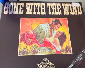 Gone With The Wind VHS set