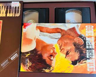 Gone With The Wind VHS set