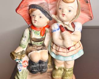 Vintage Made in Japan Boy & Girl Figurine