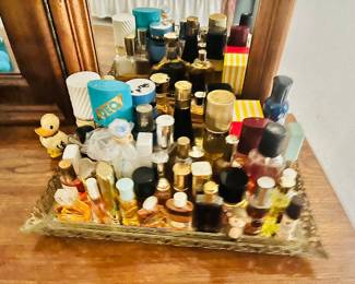 Vintage Designer Perfume Bottles 