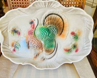 Vintage Lane & Co. turkey platter from 1959
