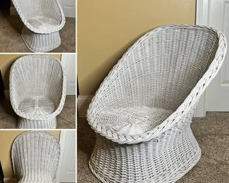 Vintage Wicker Chair