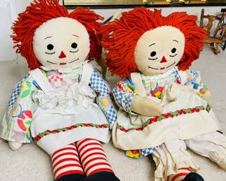 Raggedy Ann & Andy Dolls