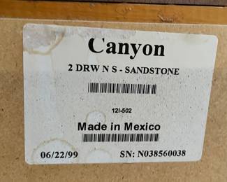 Vintage Canyon Nightstand
